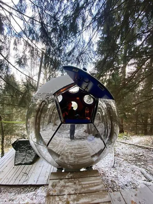 Mirror Globe Kandasphere Saint-Gervais-les-Bains