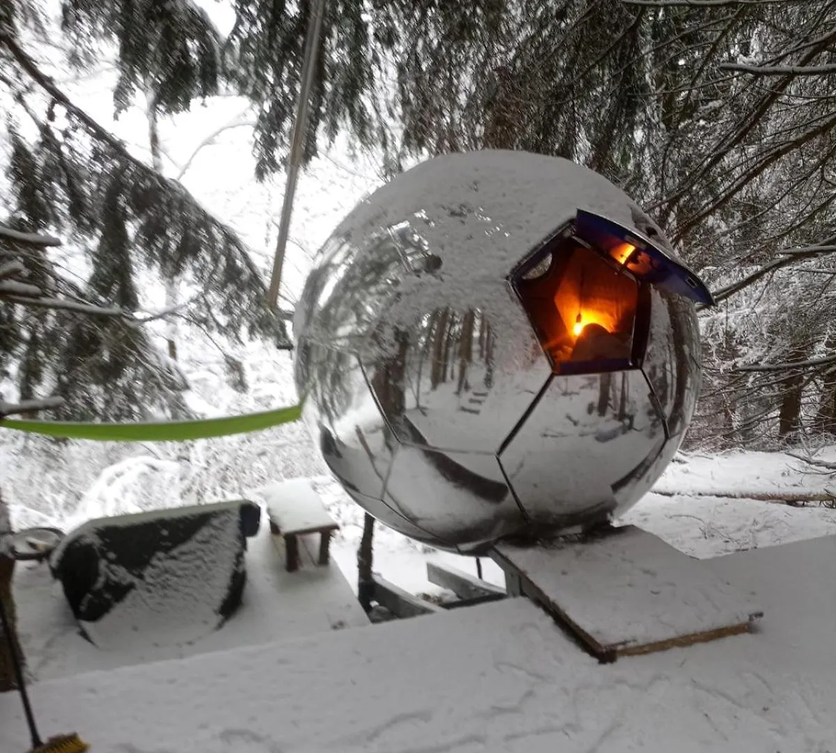 Mirror Globe Kandasphere Saint-Gervais-les-Bains 0*,  France
