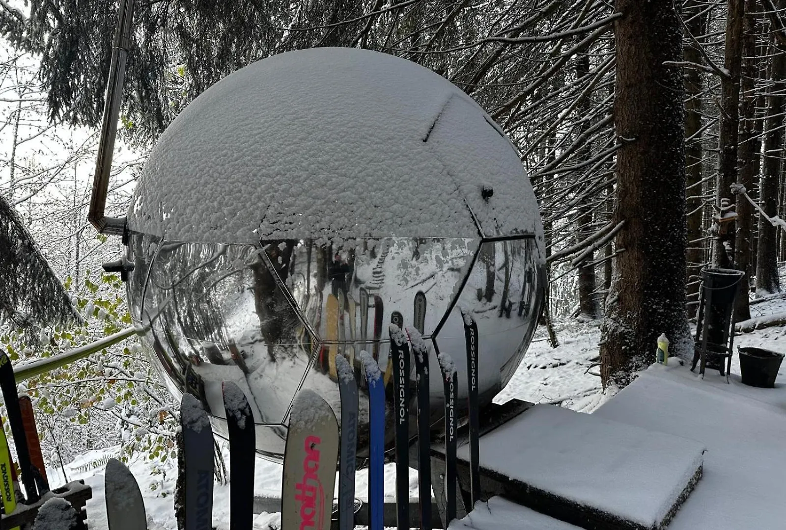 Mirror Globe Kandasphere Saint-Gervais-les-Bains