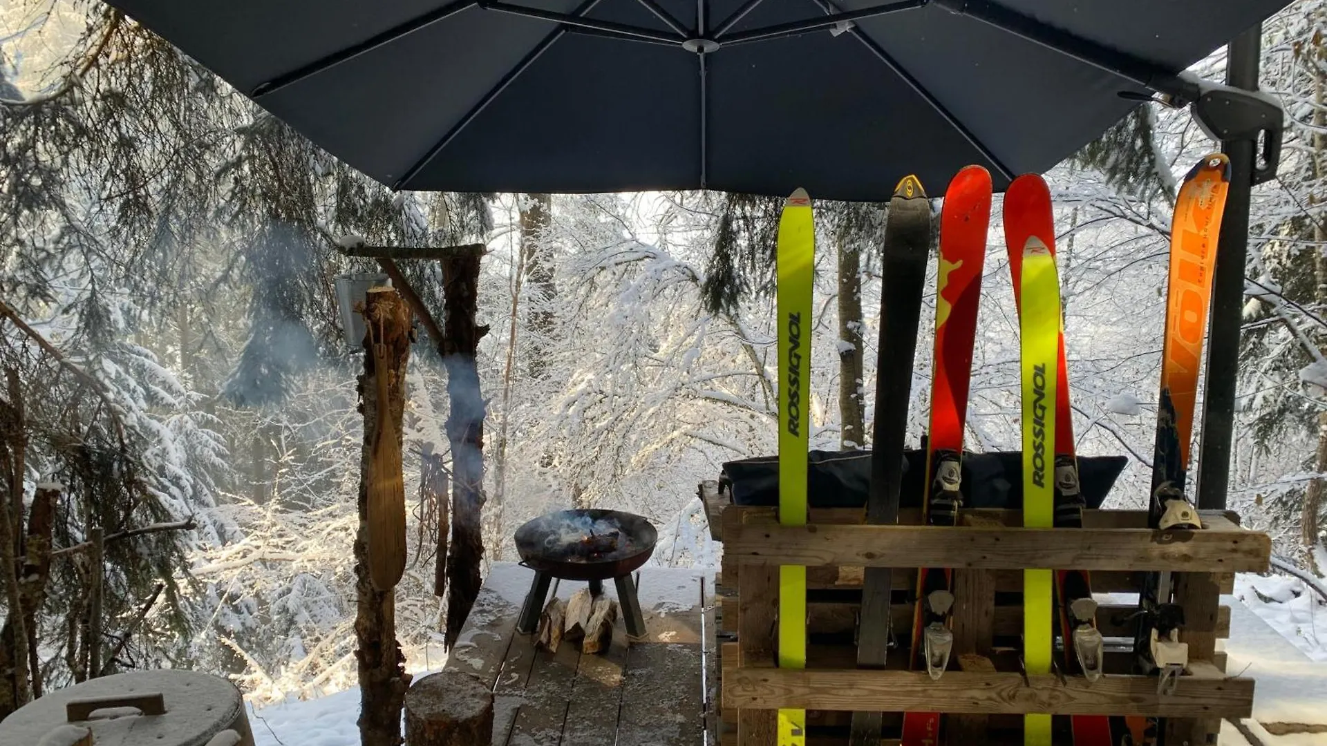 Luxury tent Mirror Globe Kandasphere Saint-Gervais-les-Bains